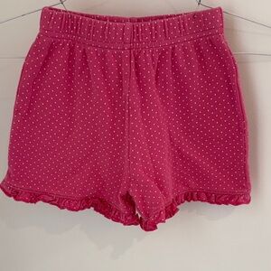 Girl’s Pink Polka Dot Shorts
